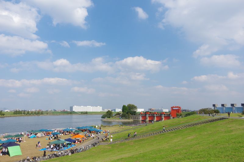 北区の旧岩淵水門